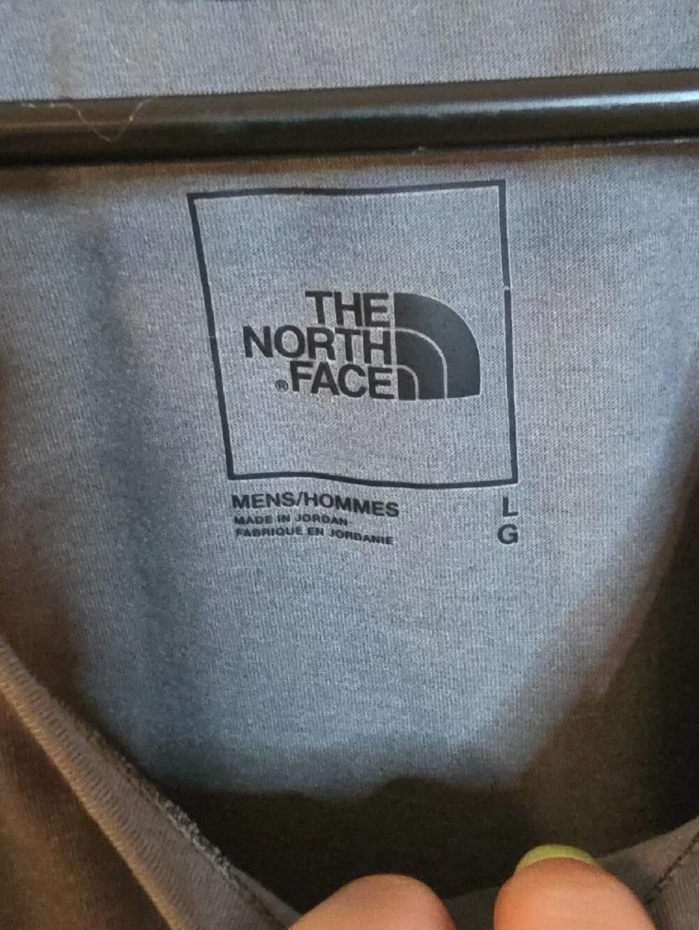 The North Face Olive Green & Gray Men’s Athletic Tank Tops